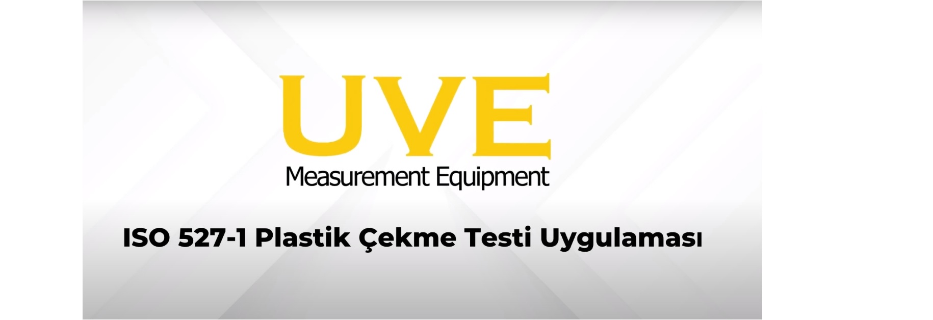 ISO 527-1 Plastik Çekme Testi Uygulaması